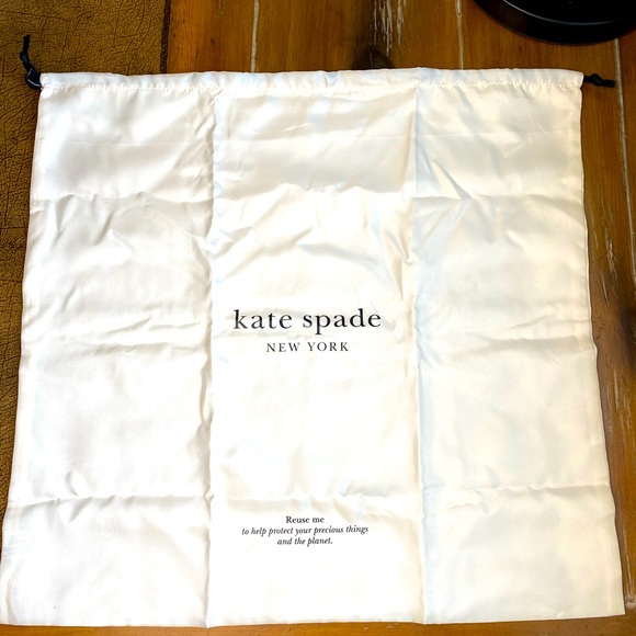 Kate Spade White Black Dustbag - Picture 1 of 2